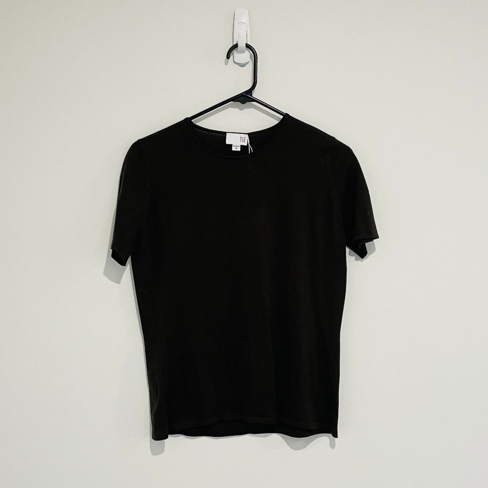 TSE Crewneck  Shaped Classic Burnt Brown Top Size M